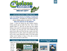 Tablet Screenshot of lakeeriecharterfishing.com